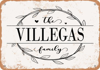 The Villegas Family (Style 1) - Metal Sign