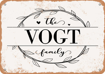 The Vogt Family (Style 1) - Metal Sign