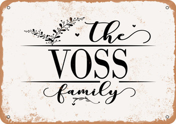 The Voss Family (Style 2) - Metal Sign