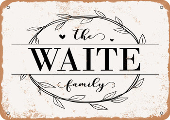 The Waite Family (Style 1) - Metal Sign