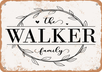 The Walker Family (Style 1) - Metal Sign