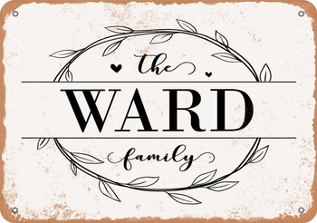 The Ward Family (Style 1) - Metal Sign
