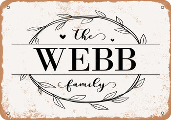 The Webb Family (Style 1) - Metal Sign
