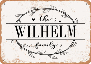 The Wilhelm Family (Style 1) - Metal Sign