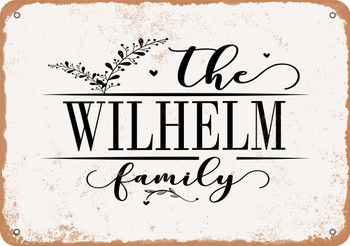 The Wilhelm Family (Style 2) - Metal Sign