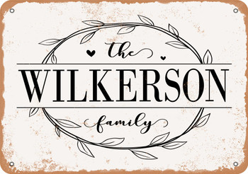 The Wilkerson Family (Style 1) - Metal Sign