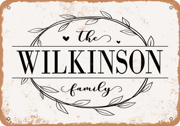 The Wilkinson Family (Style 1) - Metal Sign