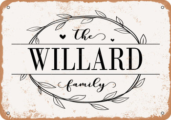 The Willard Family (Style 1) - Metal Sign