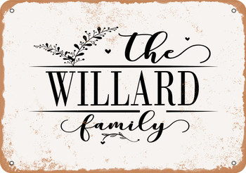 The Willard Family (Style 2) - Metal Sign