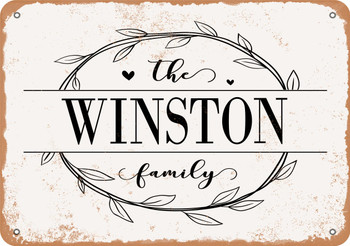 The Winston Family (Style 1) - Metal Sign
