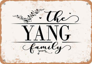 The Yang Family (Style 2) - Metal Sign