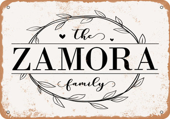The Zamora Family (Style 1) - Metal Sign
