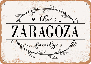 The Zaragoza Family (Style 1) - Metal Sign