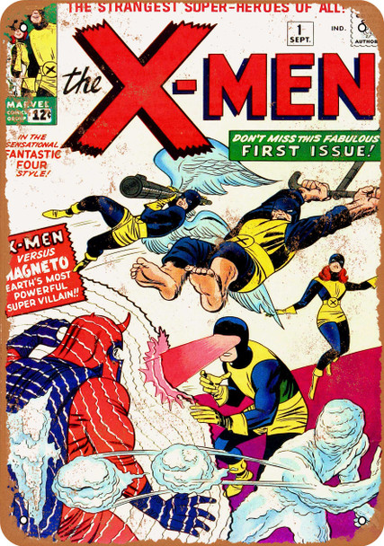 X-Men #1 - Metal Sign