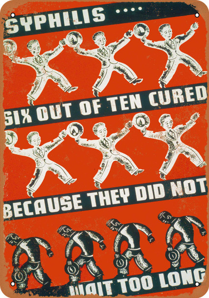 Syphilis - Metal Sign