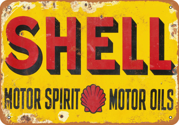 Shell Motor Oils - Metal Sign