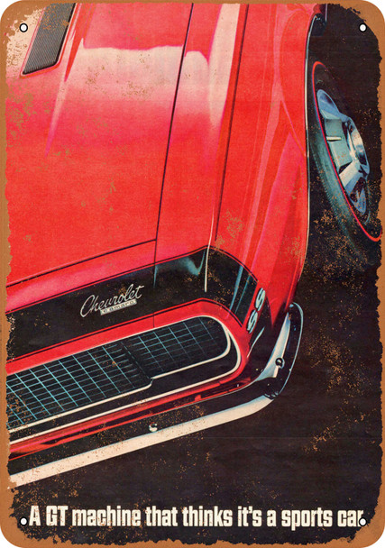 1967 Chevrolet Camaro - Metal Sign