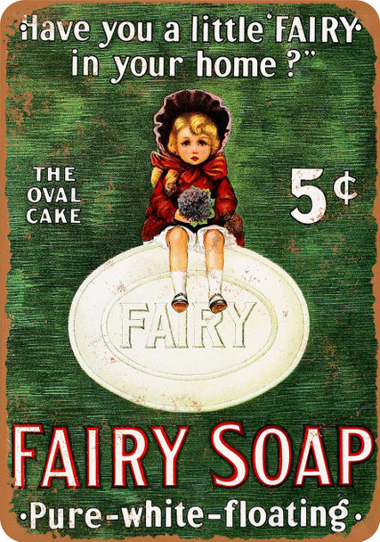 1880 Fairy Soap - Metal Sign