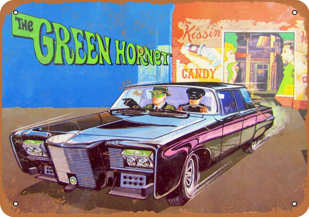 1967 The Green Hornet - Metal Sign