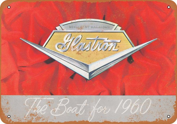 1960 Glastron Boats - Metal Sign