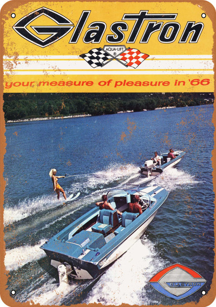 1966 Glastron Boats - Metal Sign