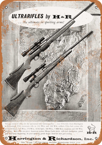1968 H&R Rifles - Metal Sign