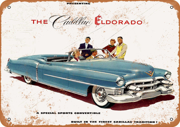 1953 Cadillac Eldorado - Metal Sign
