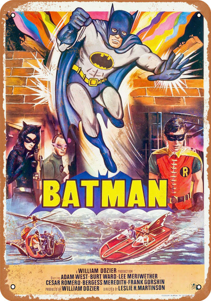 1966 Batman Movie - Metal Sign