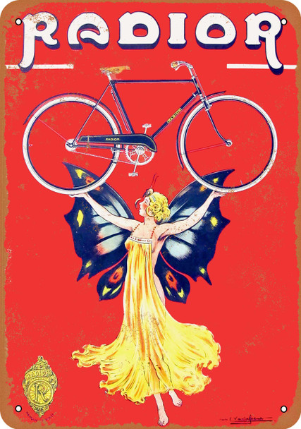 1953 Radior Bicycles - Metal Sign