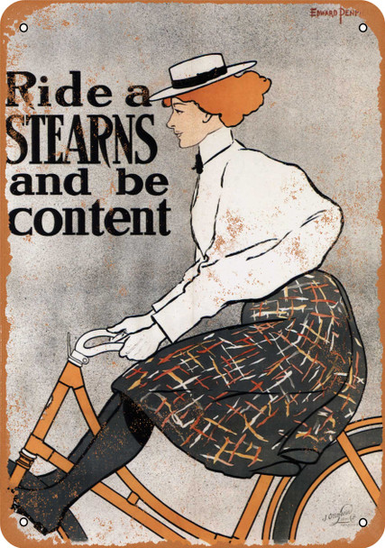 Stearns Bicycles - Metal Sign