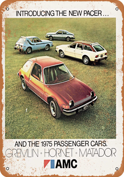 1975 AMC Pacer - Metal Sign