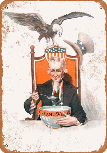 1917 Cream of Wheat - Metal Sign