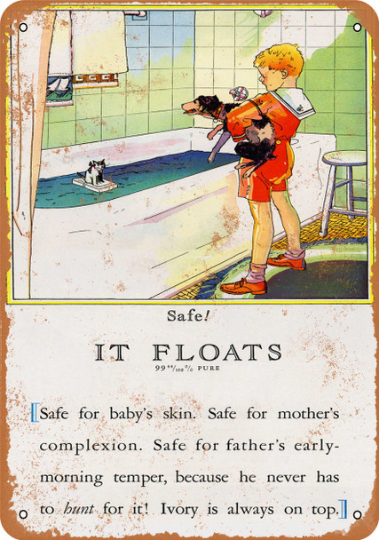 1928 Ivory Soap - Metal Sign