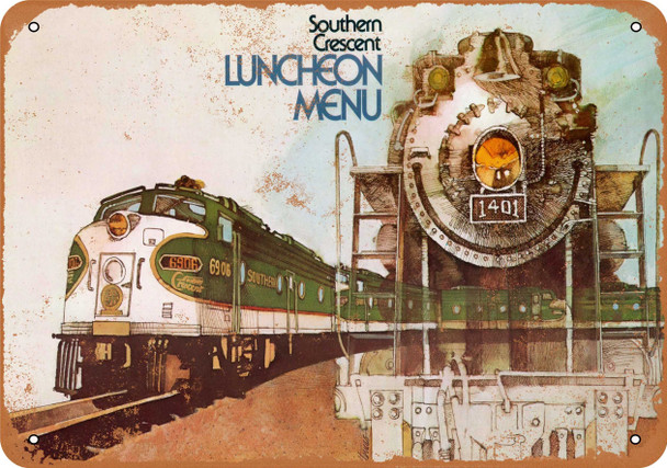 1978 Southern Crescent - Metal Sign