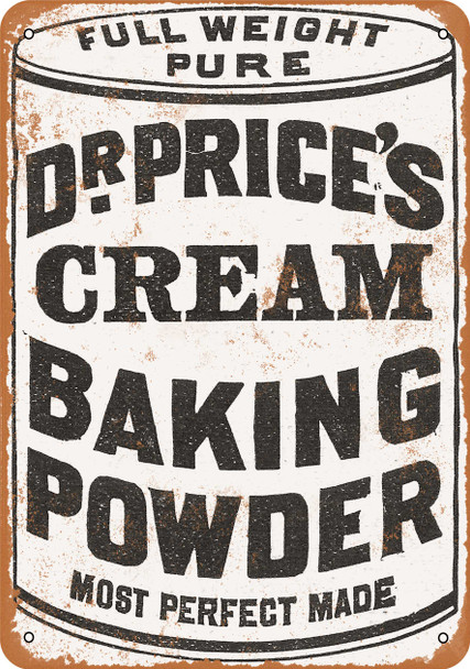 1888 Dr. Price's Baking Powder - Metal Sign
