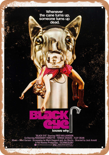 Black Eye (1974) - Metal Sign