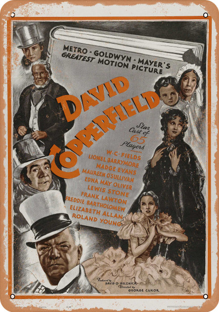 David Copperfield (1935) - Metal Sign