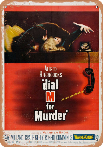 Dial M for Murder (1954) - Metal Sign