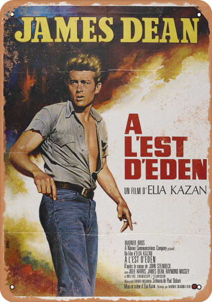 East of Eden (1955) 3 - Metal Sign