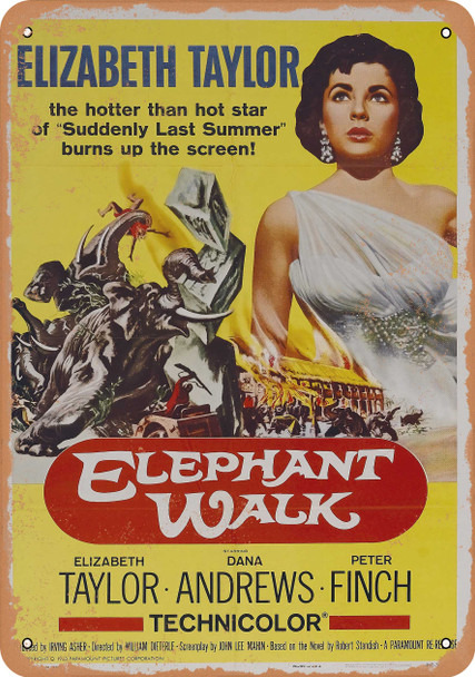 Elephant Walk (1954) - Metal Sign