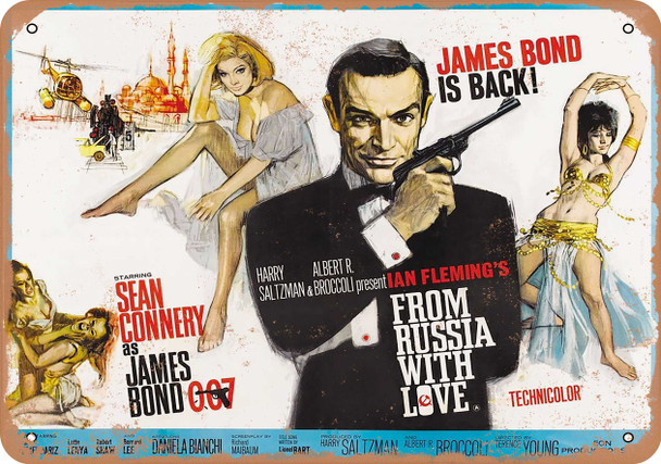 From Russia With Love (1963) 1 - Metal Sign