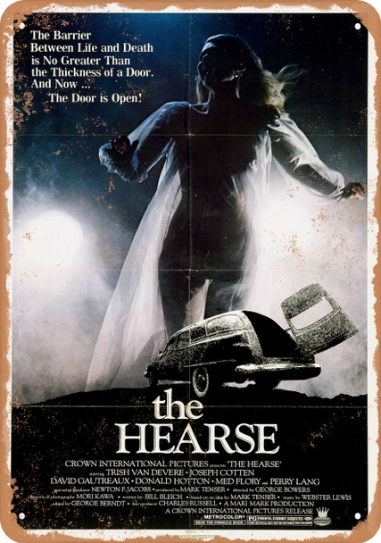 Hearse (1980) - Metal Sign