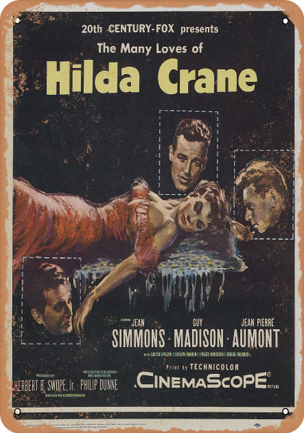 Hilda Crane (1956) 2 - Metal Sign Hilda Crane (1956) 2 - Metal Sign
