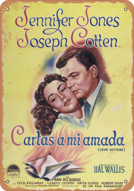 Love Letters (1945) - Metal Sign