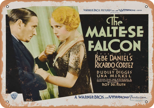 Maltese Falcon (1931) - Metal Sign