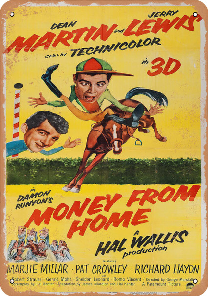 Money From Home (1953) 2 - Metal Sign