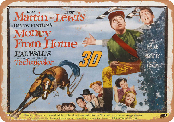 Money From Home (1953) 5 - Metal Sign