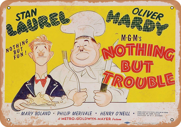 Nothing But Trouble (1944) 5 - Metal Sign