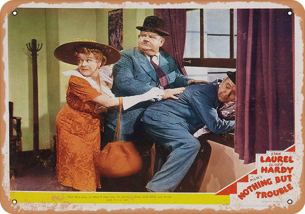 Nothing But Trouble (1944) 6 - Metal Sign