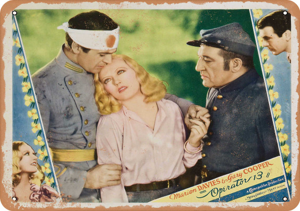 Operator 13 (1934) 2 - Metal Sign